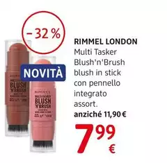 Rimmel London - Multi Tasker Blush In Gel Idratante Per Guance E Labbra Al Profumo Di Frutta Assort. Rimmel London - Multi Tasker Blush In Gel Idratante Per Guance E Labbra Al Profumo Di Frutta Assort.