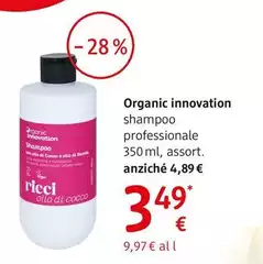 Organic Innovation - Shampoo Professionale 350 Ml, Assort.