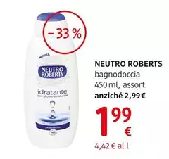 Neutro Roberts - Bagnodoccia 450 Ml, Assort.
