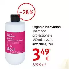 Organic Innovation - Shampoo Professionale 350 Ml, Assort.