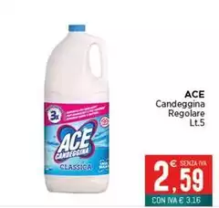 Ace - Candeggina Regolare Lt.5