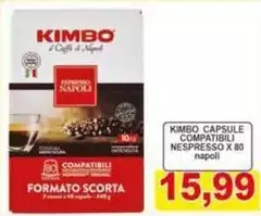 Kimbo - Capsule Compatibili Nespresso