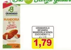 Granarolo - Bevanda Mandorla Senza Zucchero