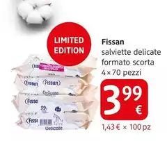 Fissan - Delicate Salviette Umide  Formato Scorta 4 X 70