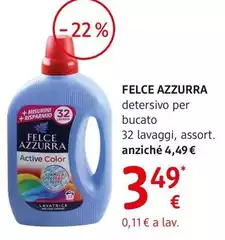 Felce Azzurra - Detersivo Concentrato Per Bucato 32 Lavaggi, Assort.