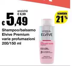L'Oreal - Shampoo/Balsamo Elvive Premium