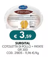 Fiordiprimi - Cotoletta Di Pollo + Patate