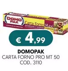 Domopak - Carta Forno Pro Mt 50