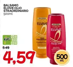 L'Oreal - Balsamo Elvive Olio Straordinario