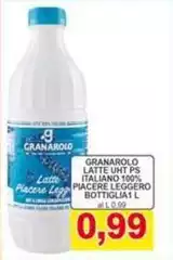 Granarolo - Latte UHT Ps Italiano Piacere Leggero Bottiglia