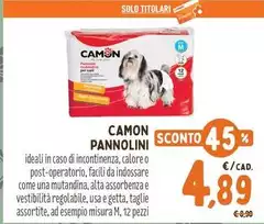 Camon - Pannolini
