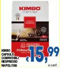 Kimbo - Capsule Compatibili Nespresso Napoli