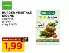 Kioene - Burger Vegetale
