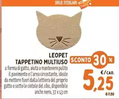 Leopet - Tappetino Multiuso
