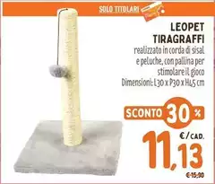 Leo Pet - Tiragraffi