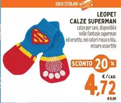 Leopet - Calze Superman
