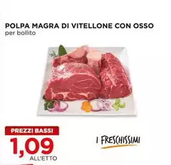 Polpa Magra Di Vitellone Con Osso