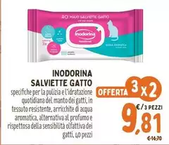 Inodorina - Salviette Gatto