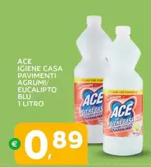 Ace - Igiene Casa Pavimenti Agrumi/Eucalipto Blu 