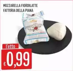Fattoria Della Piana - Mozzarella Fiordilatte