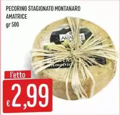 Amatrice - Pecorino Stagionato Montanaro