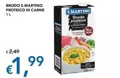 San Martino - Brodo Proteico Di Carne 1 L San Martino - Brodo Proteico Di Carne 1 L