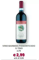 Piemonte - Vino Barbera  DOC