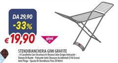 Gimi - Stendibiancheria Grafite