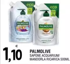 Palmolive - Sapone Acquarium/Mandorla Ricarica