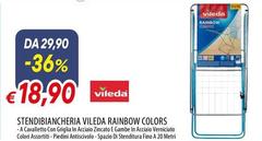 Vileda - Stendibiancheria Rainbow Colors
