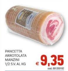 Pancetta Arrotolata Manzini