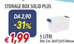 Storage Box Solid Plus