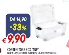 Contenitore Box "4up"