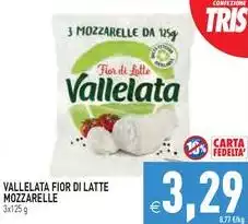 Vallelata - Fior Di Latte Mozzarellle Vallelata - Fior Di Latte Mozzarellle