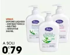 Venus - Sapone Liquido Antibatterico Venus - Sapone Liquido Antibatterico
