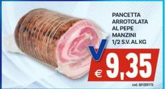 Pancetta Arrotolata Al Pepe Manzini