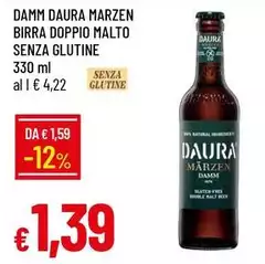 Damm - Marzen Birra Doppio Malto Senza Glutine