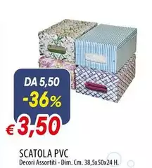 Scatola PVC