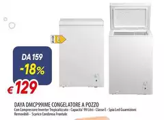 Daya - Dmcp99lme Congelatore A Pozzo Daya - Dmcp99lme Congelatore A Pozzo