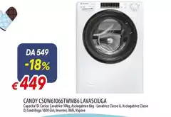 Candy - Csow61066twmb6 Lavasciuga Candy - Csow61066twmb6 Lavasciuga