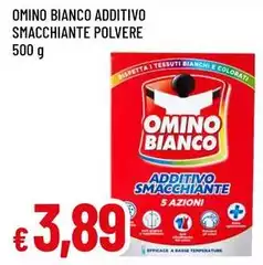 Omino Bianco - Additivo Smacchiante Polvere