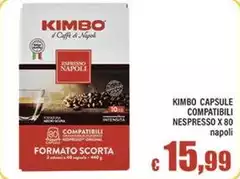 Kimbo - Capsule Compatibili Nespresso