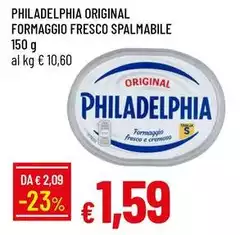 Philadelphia - Original Formaggio Fresco Spalmabile