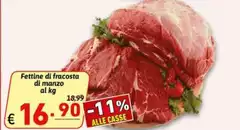 Fettine Di Fracosta Di Manzo