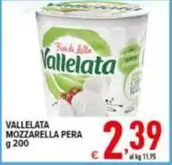 Vallelata - Mozzarella Pera Vallelata - Mozzarella Pera