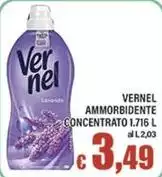Vernel - Ammorbidente Concentrato Vernel - Ammorbidente Concentrato