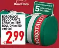 Borotalco - Deodorante Spray/Roll-On Borotalco - Deodorante Spray/Roll-On