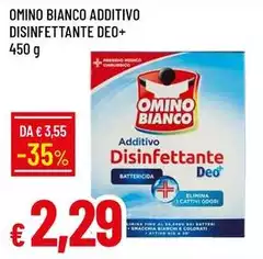 Omino Bianco - Additivo Disinfettante Deo+
