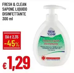 Fresh & Clean - Sapone Liquido Disinfettante Fresh & Clean - Sapone Liquido Disinfettante