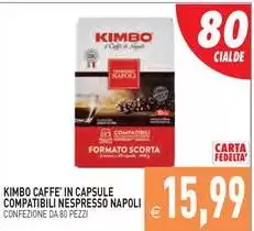 Kimbo - Caffe' In Capsule Compatibili Nespresso Napoli